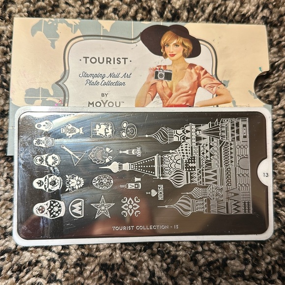 Motor London Stamping Nail Art Plates (9 plates) - Picture 3 of 10